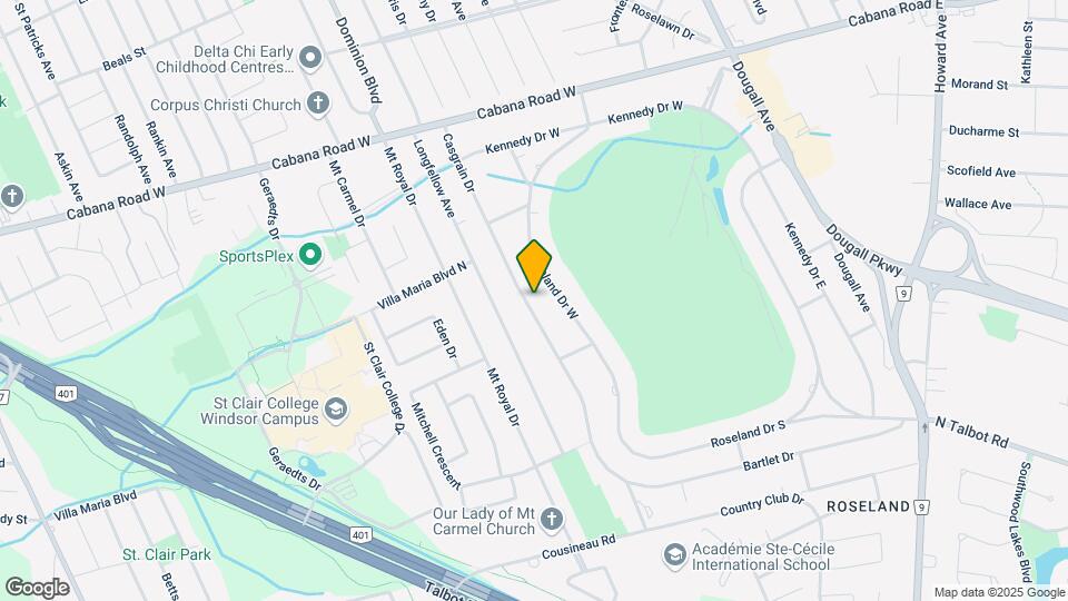 4060 Casgrain Dr Map and Location Details