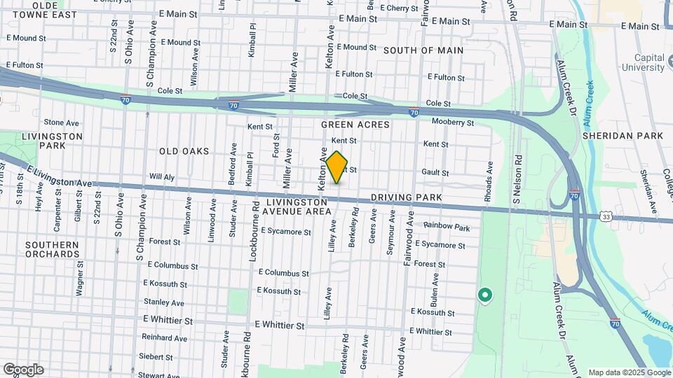 833 Lilley Ave Map and Location Details