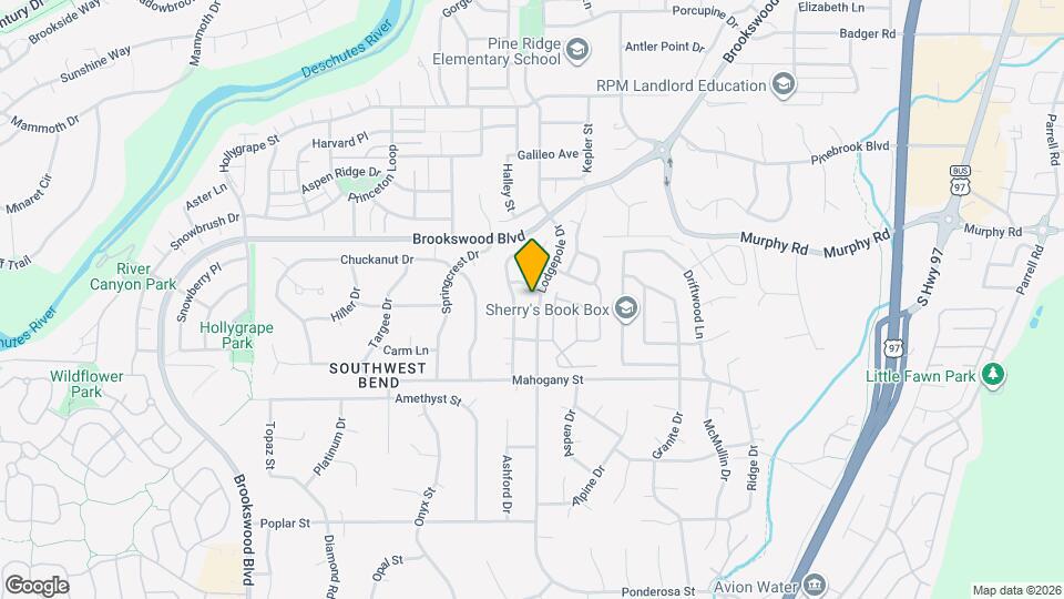 61025 Lodgepole Dr Map and Location Details