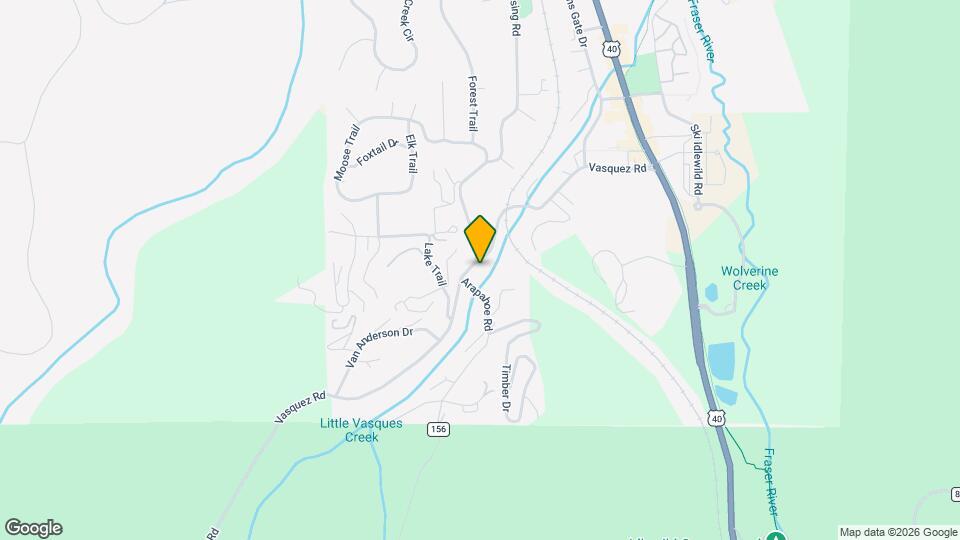 554 Vasquez Rd Map and Location Details