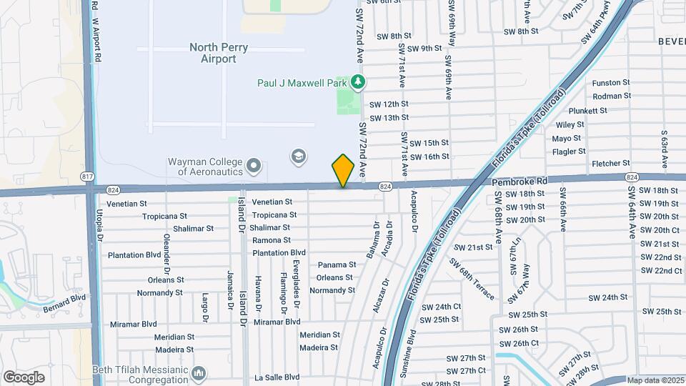 7310-7320 Pembroke Rd Map and Location Details