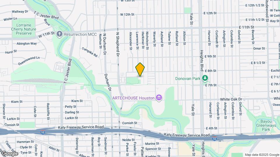 728 Lawrence St Map and Location Details
