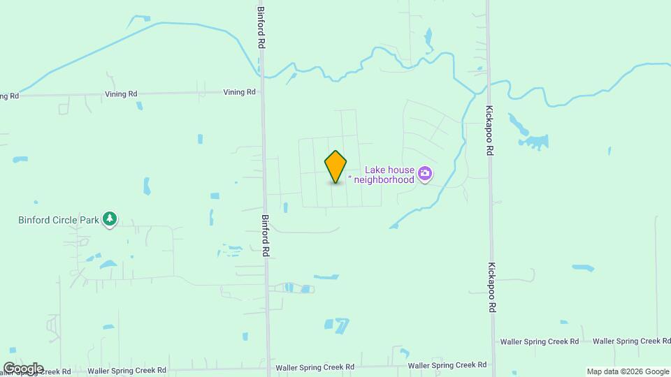 21602 Cottonwood Meadows Trl Mapa y Detalles de la Ubicación