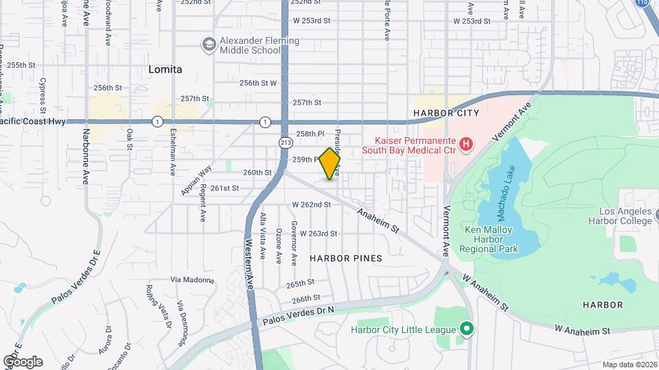 1611 261st St, Unit 1613 Map and Location Details