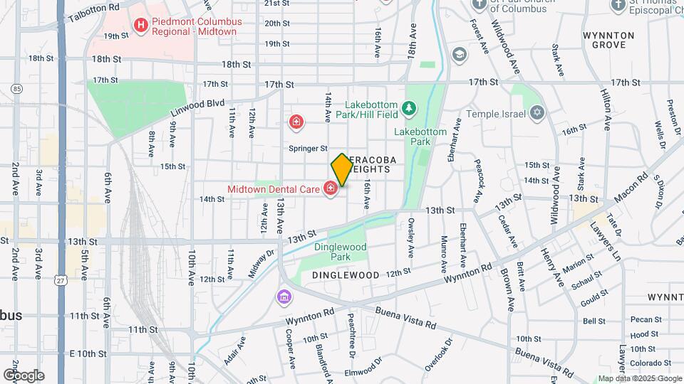 1437 14th St Map and Location Details