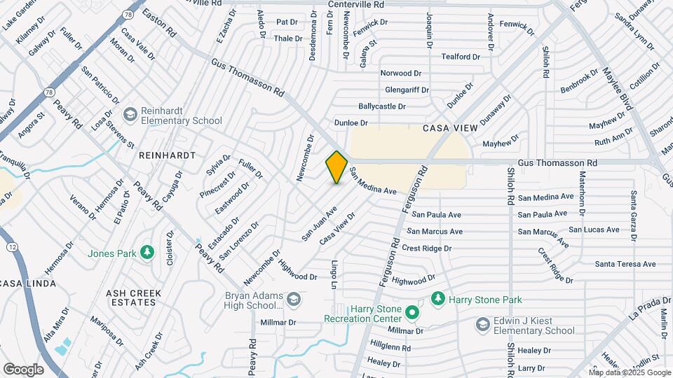 10238 San Lorenzo Dr Map and Location Details