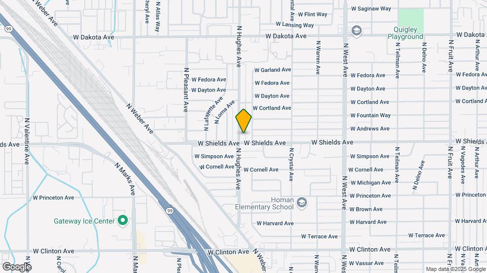 3220-3230 N Hughes Ave Map and Location Details