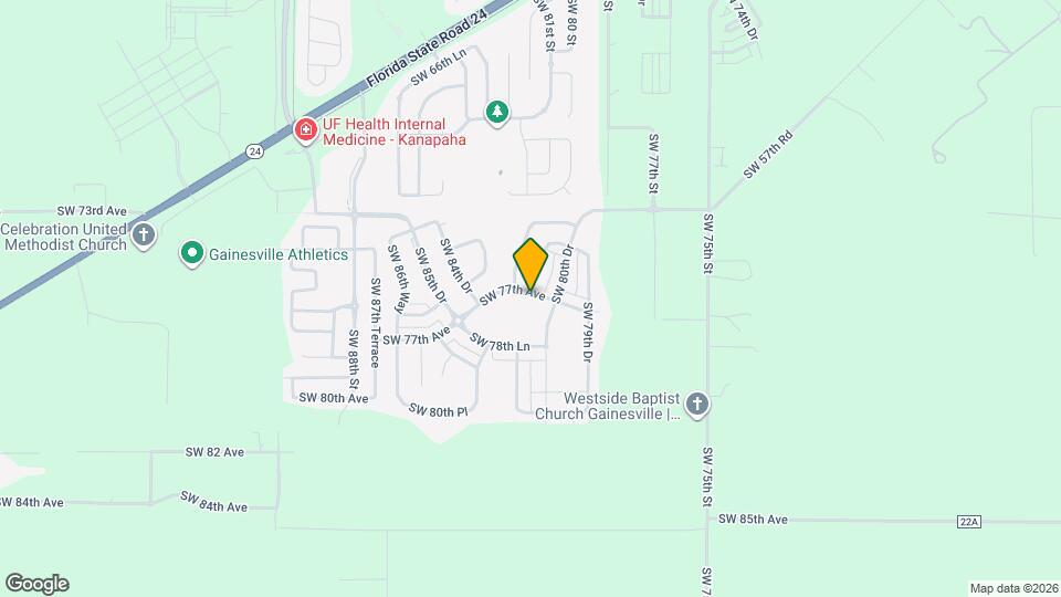 8185 SW 77th Ave Map and Location Details