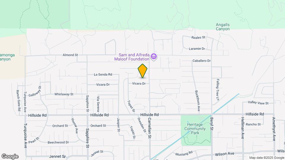8654 Vicara Dr Mapa y Detalles de la Ubicación