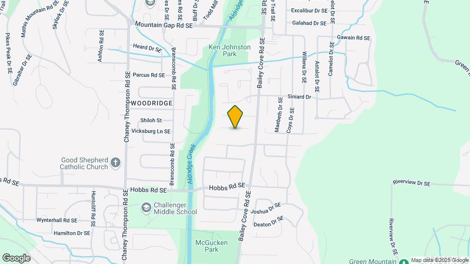 1100 Leeward Dr SE Map and Location Details