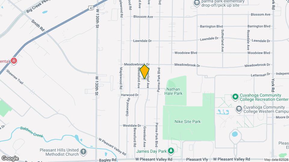 7046 Greenleaf Ave Map and Location Details