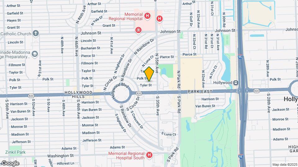 3533 Tyler St Mapa y Detalles de la Ubicación