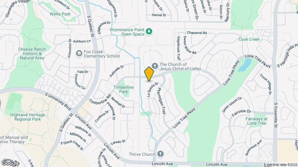 7464 La Quinta Ln Map and Location Details