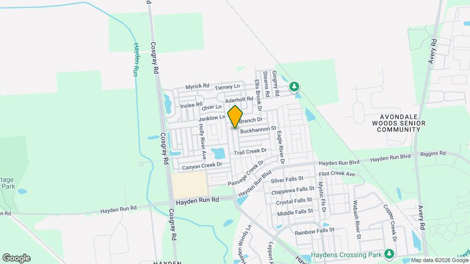 5569 Goose Falls Dr Map and Location Details