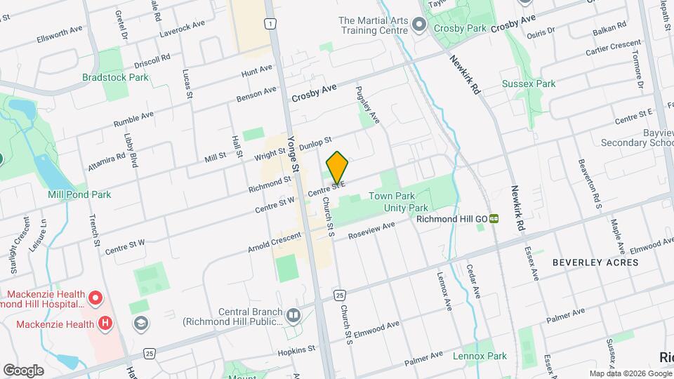 46 Centre St E Map and Location Details