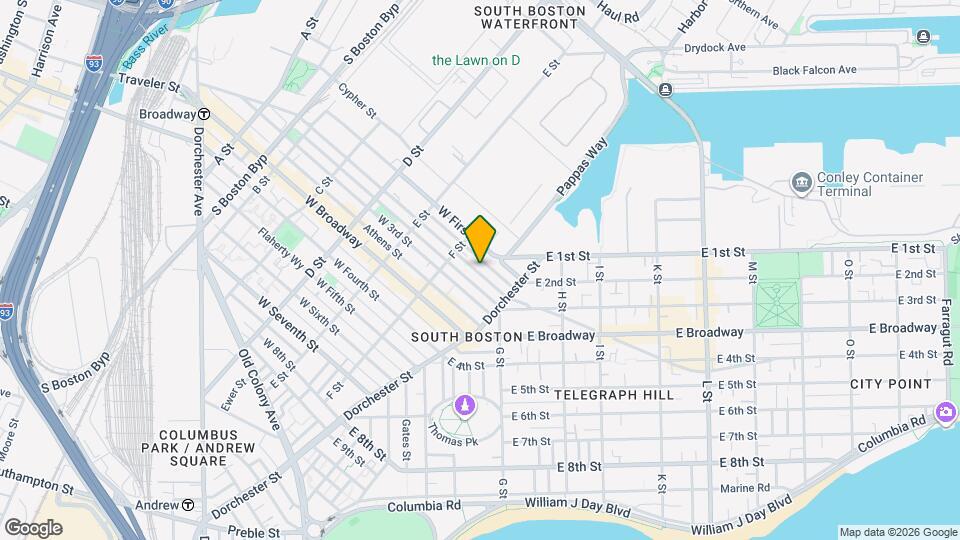 394 W 2nd St Map and Location Details