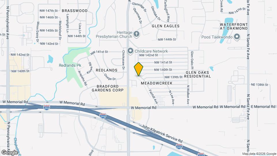 14011 Fairhill Ave Map and Location Details