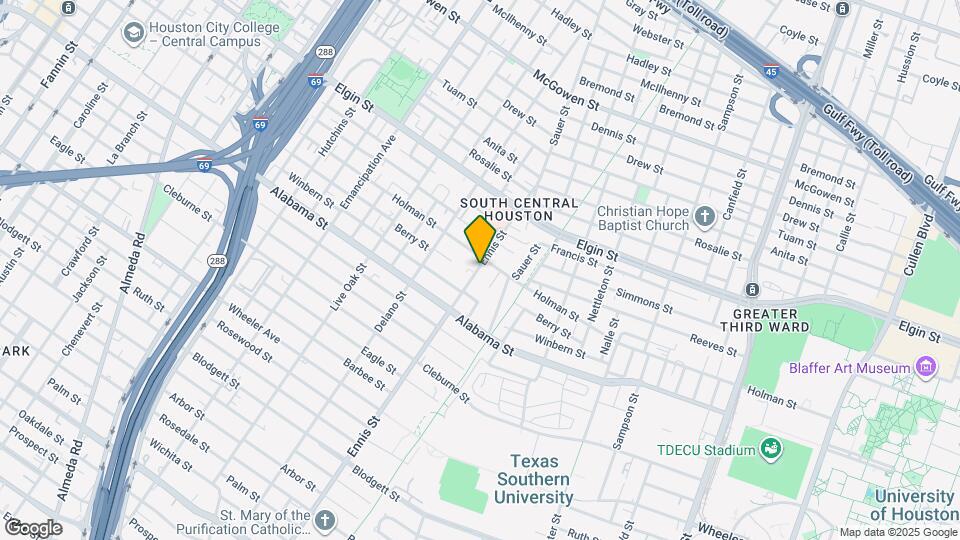 3507 Ennis St Map and Location Details