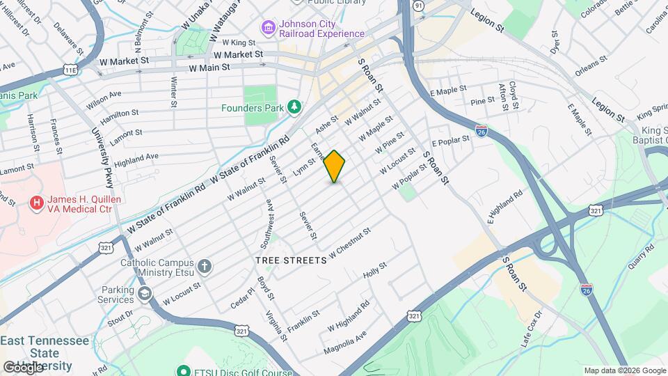 405 W Pine St, Unit 405 West Pine St. Mapa y Detalles de la Ubicación