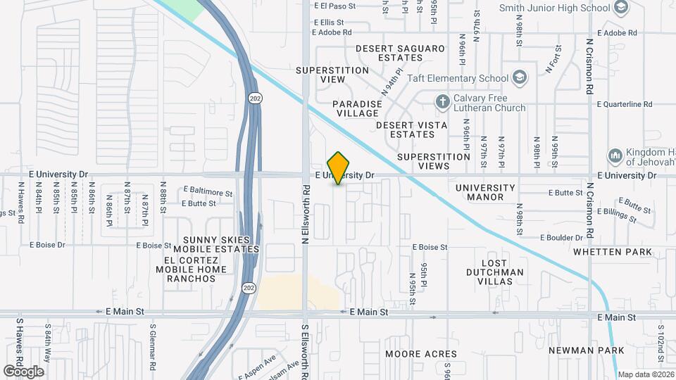 337 N 93rd St, Unit 2 Map and Location Details