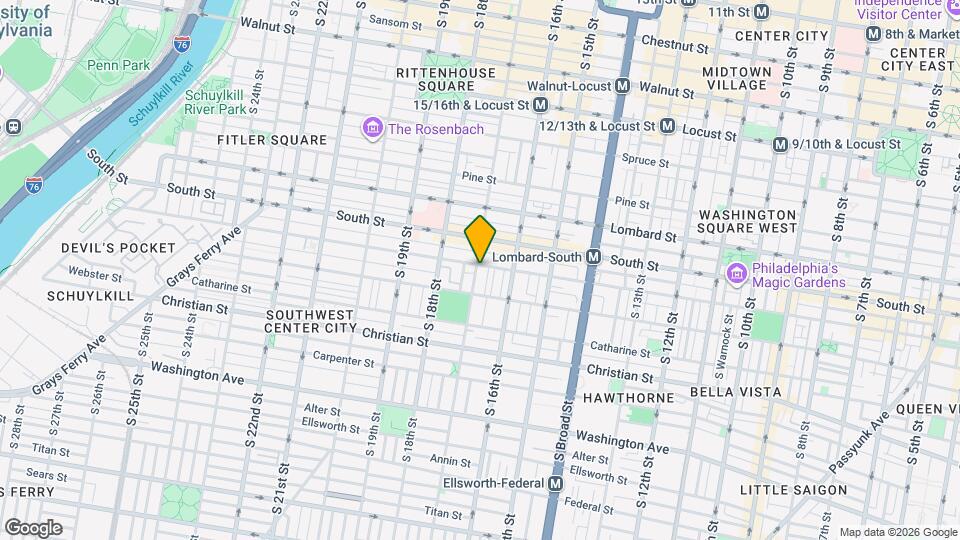 703 S 17th St Map and Location Details