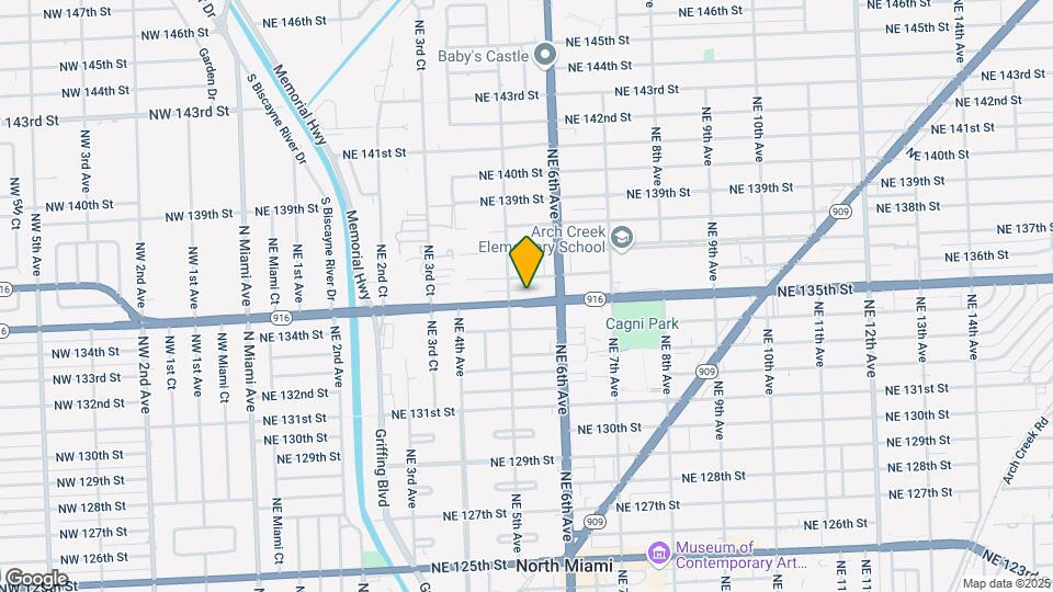 515 NE 135th St Map and Location Details