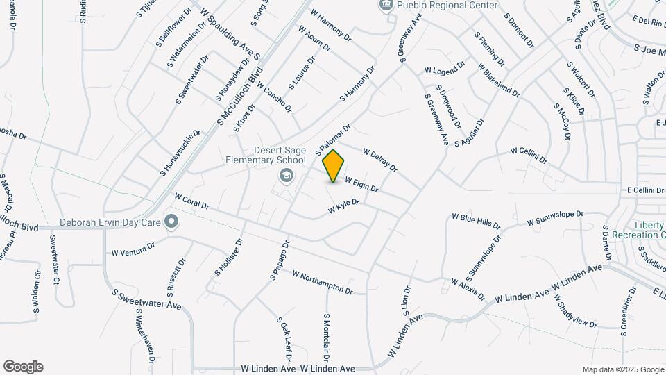 950 S Kyle Ln Map and Location Details