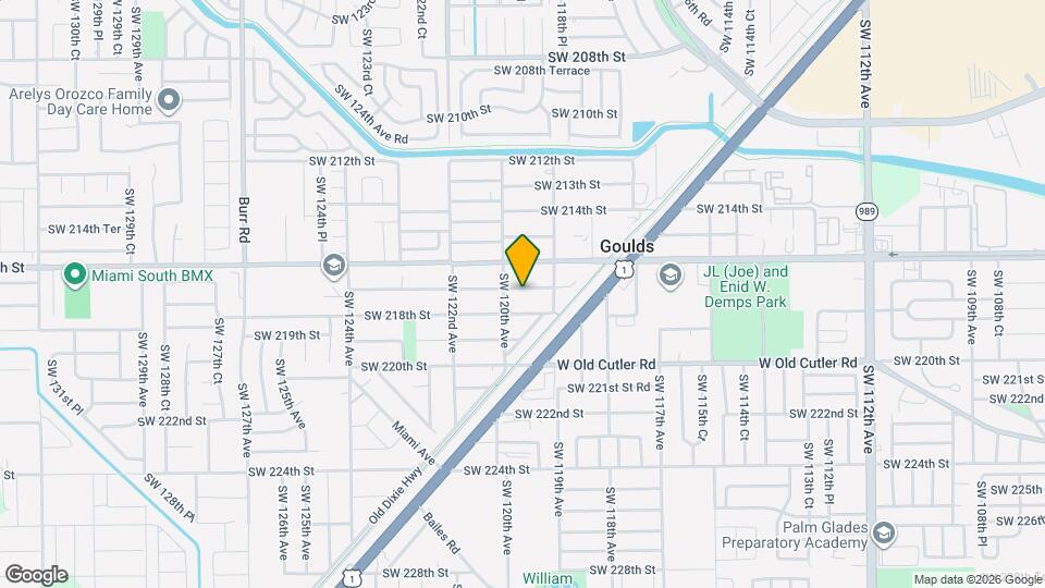 11972 SW 217th St Map and Location Details