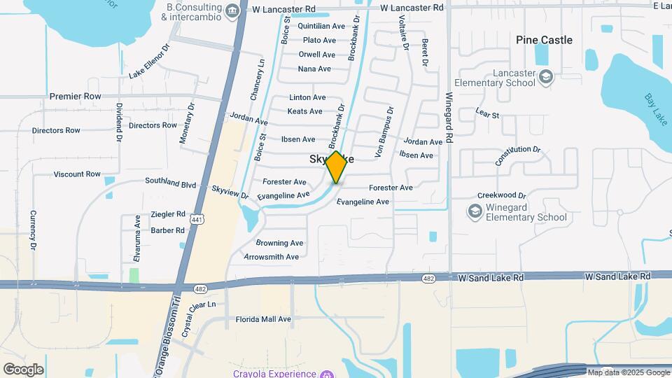 7024 Chaucer Ln Map and Location Details