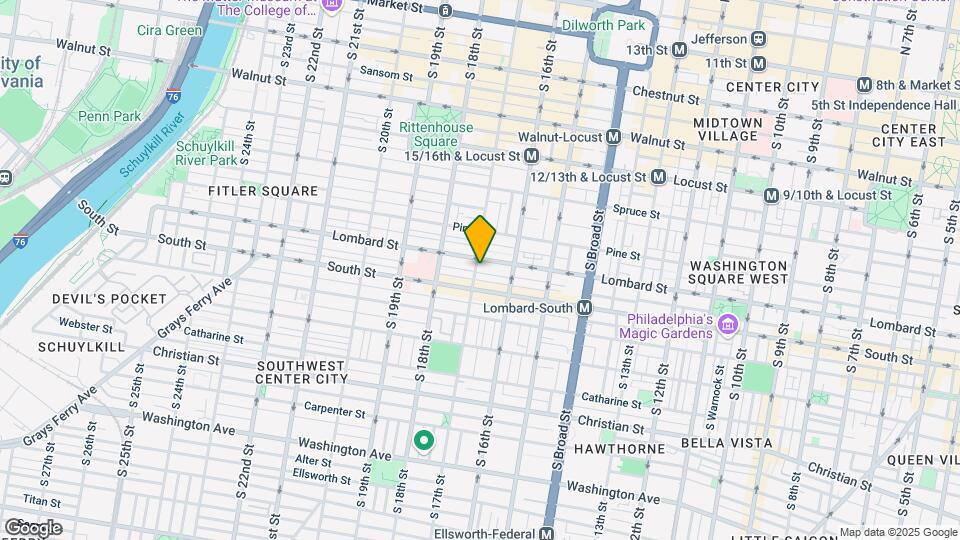511 S 17th St Map and Location Details