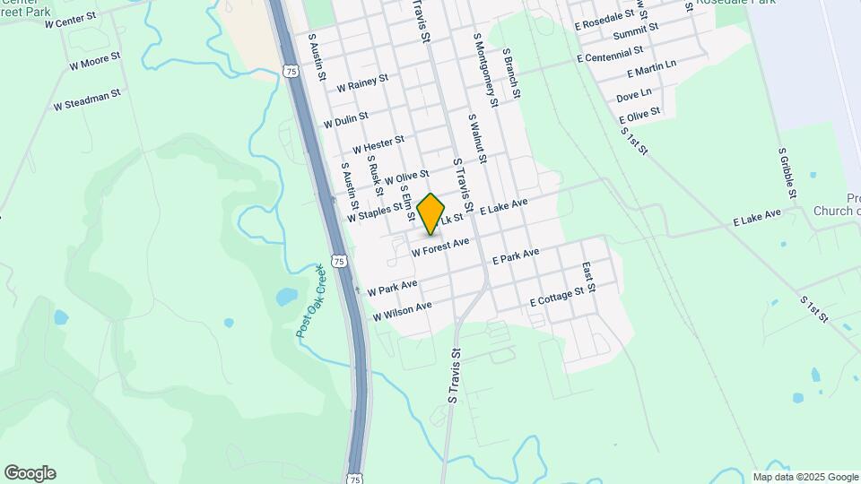 213 W Forest Ave Mapa y Detalles de la Ubicación