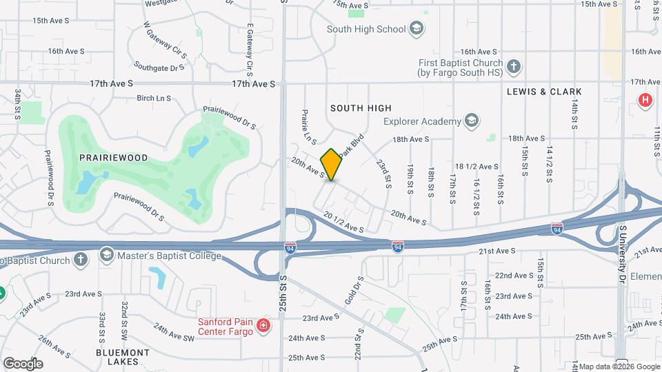 2374 20th Ave S Map and Location Details