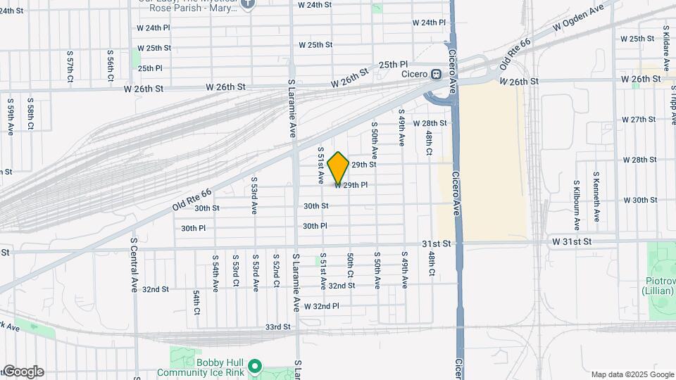 5049 W 29th Pl Mapa y Detalles de la Ubicación