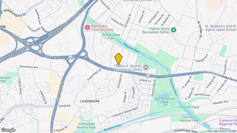 9 Canterbury Square, Unit 201 Map and Location Details