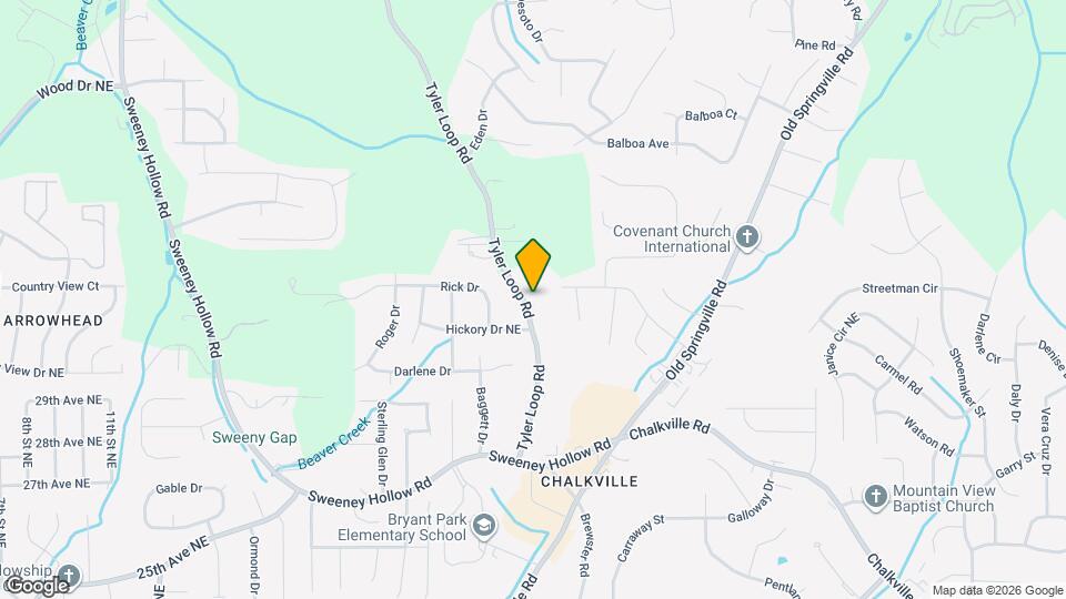 5345 Tyler Loop Rd Map and Location Details