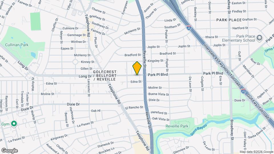 7530 Park Pl Blvd Map and Location Details