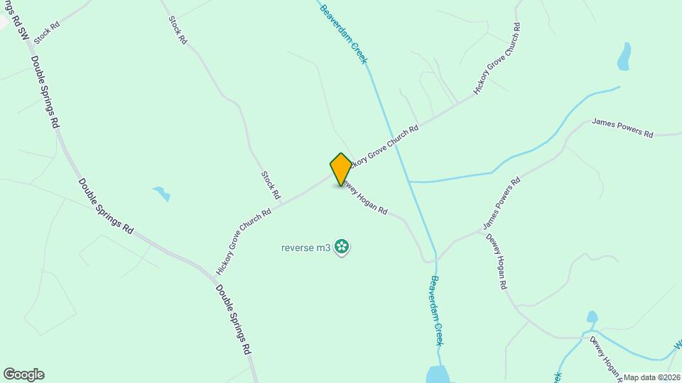 3322 Dewey Hogan Rd Map and Location Details