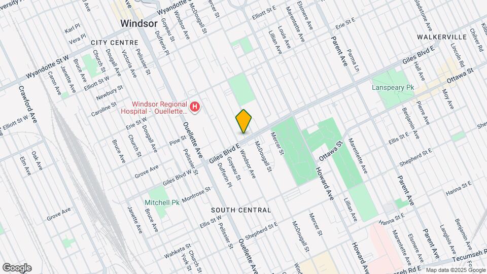 232 Giles Blvd E Map and Location Details