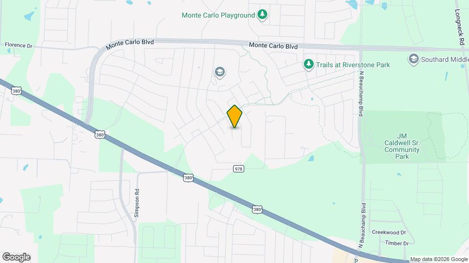 1012 Meadow Green Ct Map and Location Details