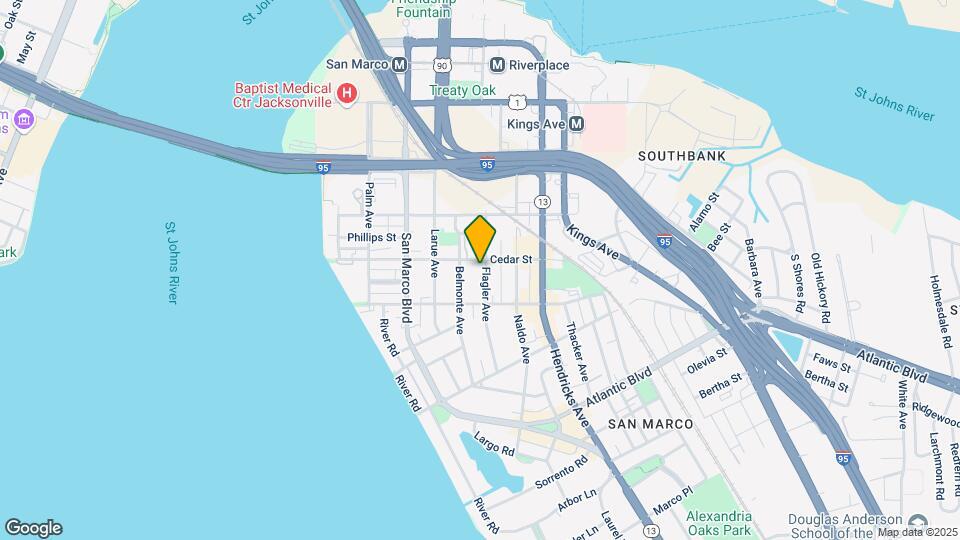 1512 Flagler Ave Map and Location Details
