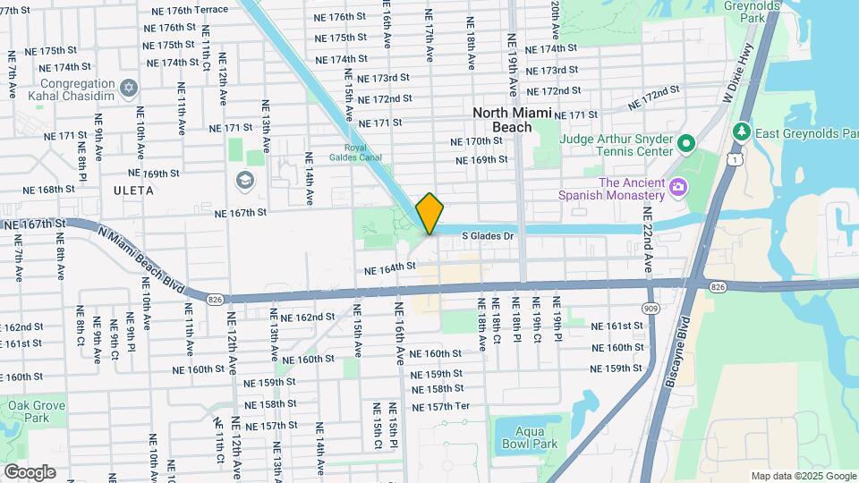 16450 Miami Dr Map and Location Details