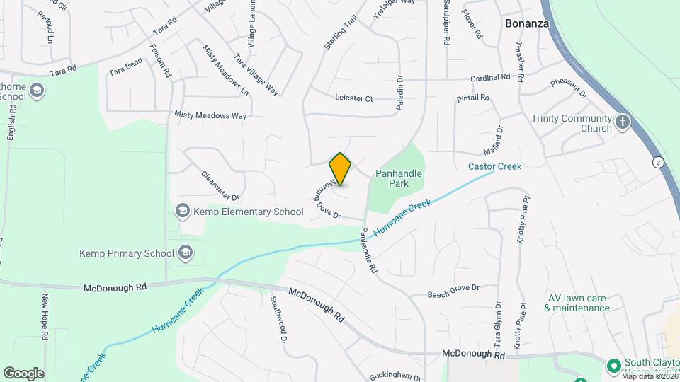 1340 Birdsong Ln Map and Location Details