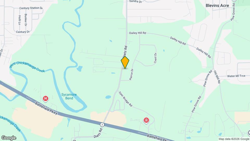 897 Dietz Rd Map and Location Details