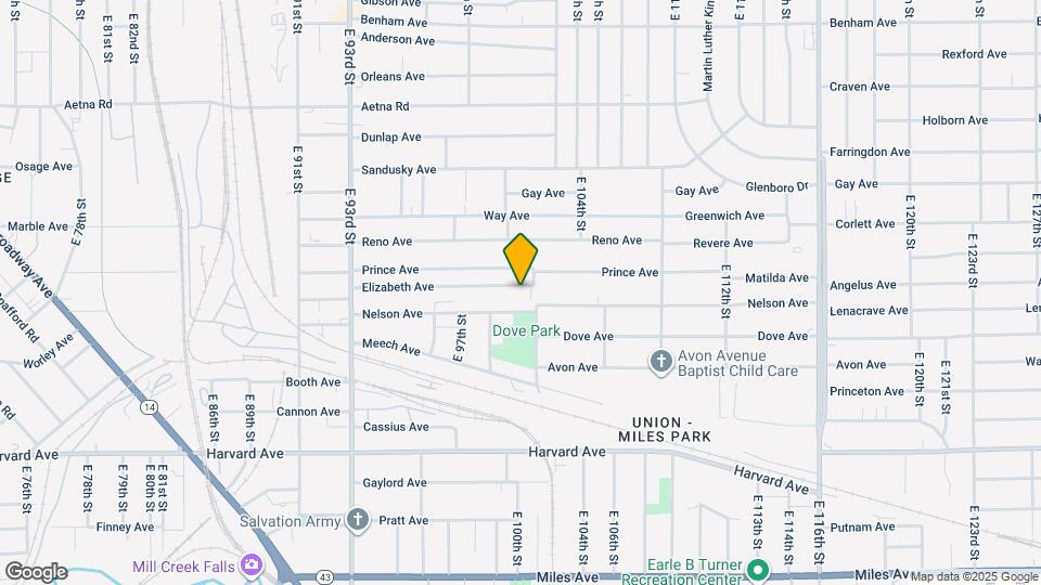 10012 Elizabeth Ave Map and Location Details
