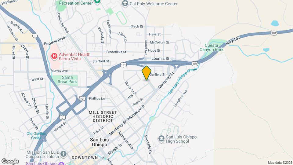 735-745 Grand Ave Map and Location Details