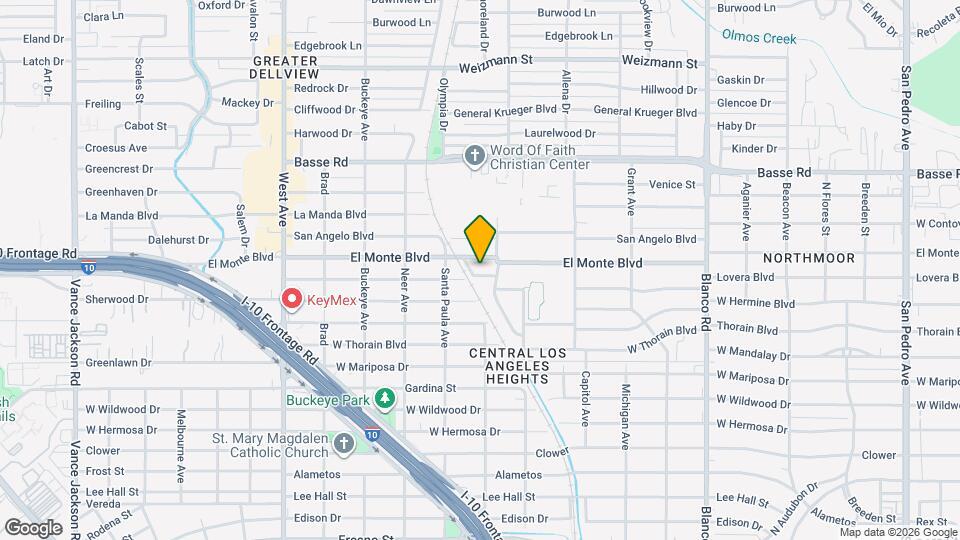 1415 Mardell St Map and Location Details