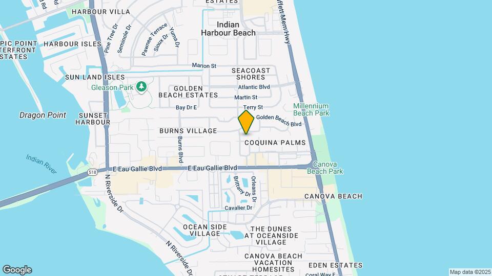 116 Royal Palm Ave Map and Location Details