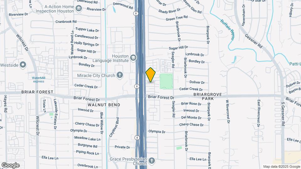 10380 Briar Forest Dr Map and Location Details
