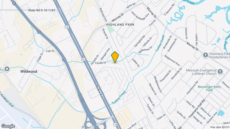 6247 Lucille Dr Map and Location Details