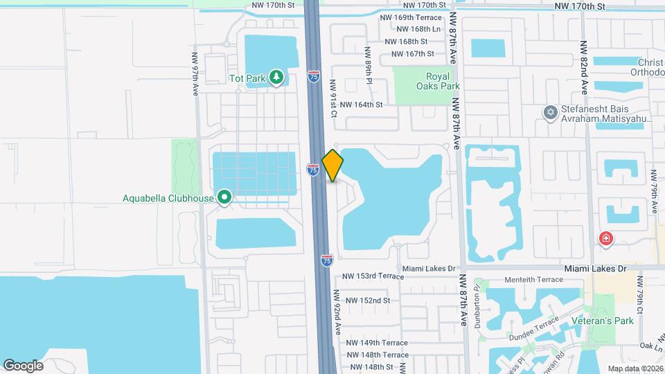15846 NW 91st Ct Map and Location Details